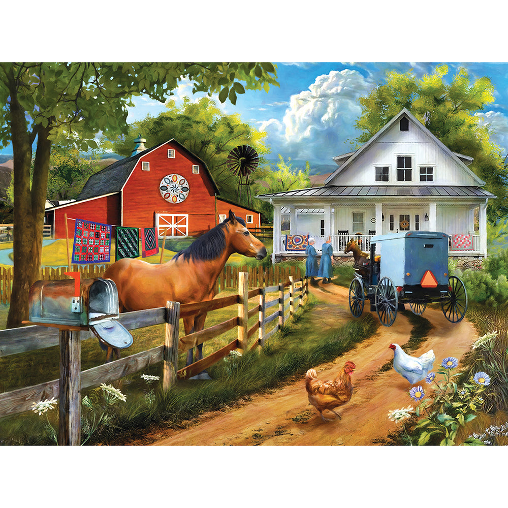 Visiting Neighbors 300-Piece Puzzle 29802