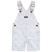 Toddler Boys' Anchor Print Shortalls 2Q441410