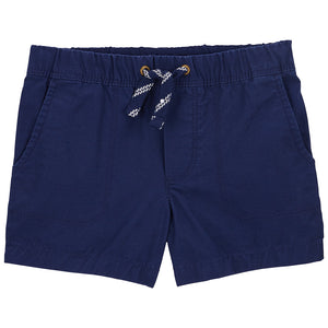 Front of Navy Toddler Boys' Pull-On Terrain Shorts