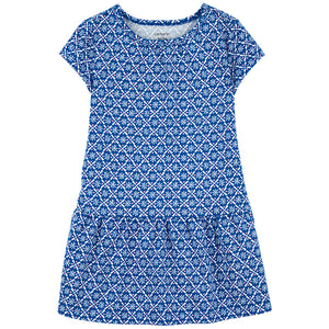 Toddler Girls' Floral Cotton Dress 2Q530710