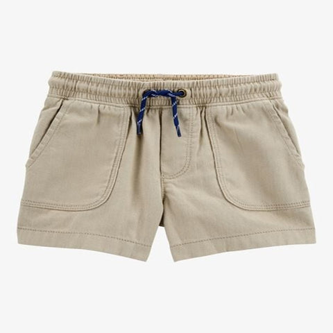 Toddler Pull-On Twill Shorts - Khaki 2S826210-260