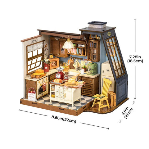 Baking Kitchen DIY Miniature House DG172