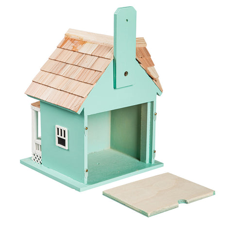 Birdhouse with Back Open