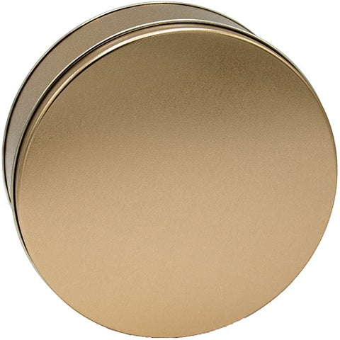 Solid Gold 2-Cup Round Tin