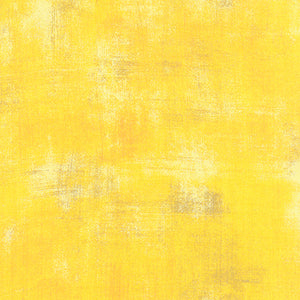 Sunflower yellow Grunge Moda fabric.