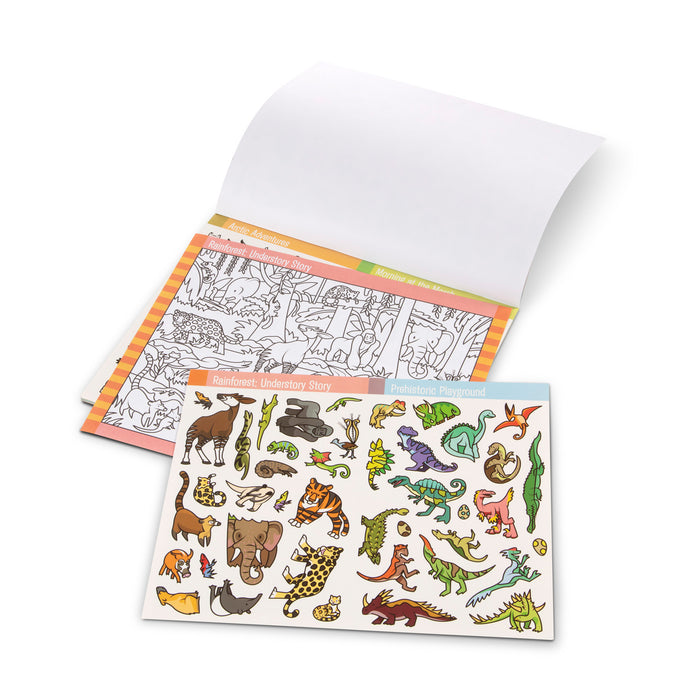 seek & find sticker pages