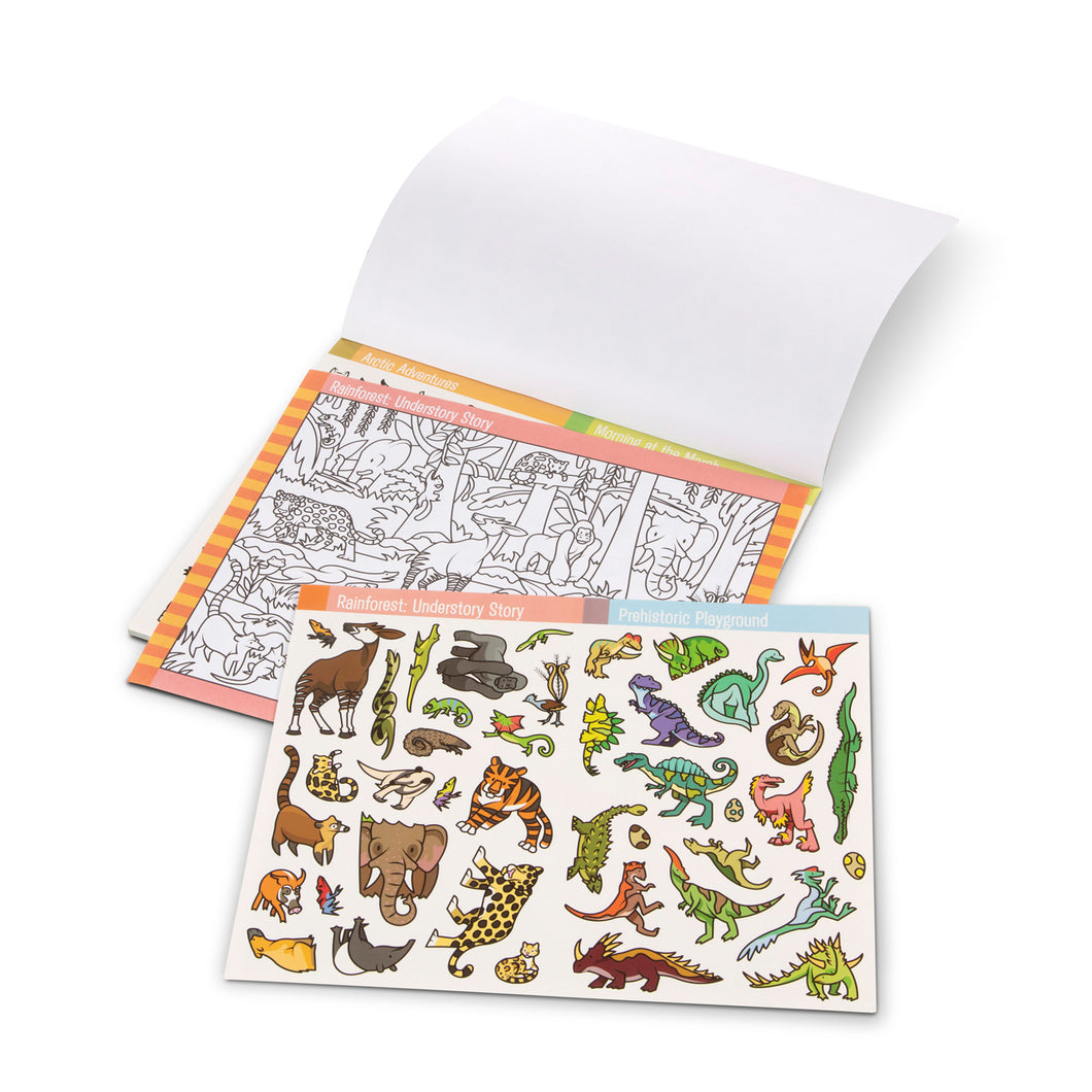 seek & find sticker pages