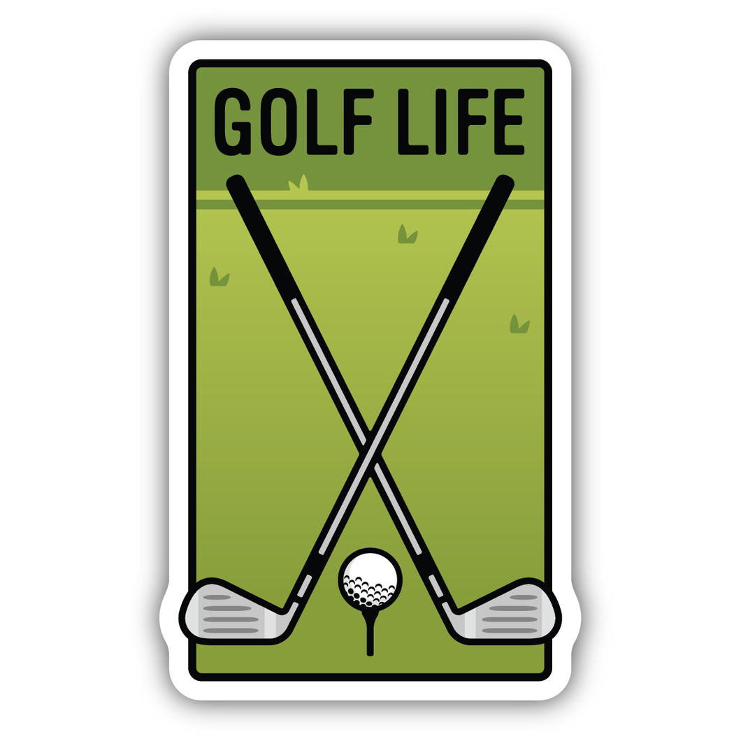 Golf Life Sticker 3017-LSTK