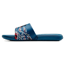 Deep Sea, Black Men's UA Ansa Graphic Slides 3024434-402