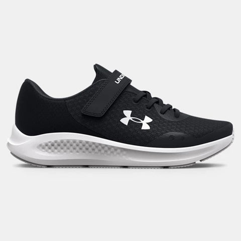 Black, White Boys' Pre-School Pursuit 3 Running Shoes 3024988-001