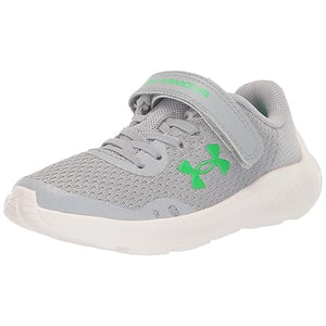 Gray, Mod Green Boys' Pre-School Pursuit 3 Running Shoes 3024988-102