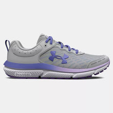 Mod Gray/Nebula Purple/Baja Blue Grade-School Shoe