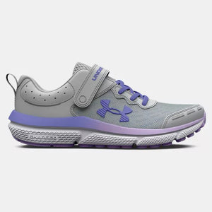 Mod Gray/Nebula Purple/Baja Blue Pre-School Shoe