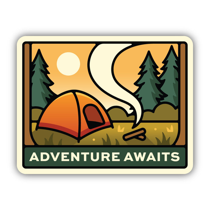 Adventure Awaits Sticker 3031-LSTK