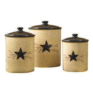 Star Vine Canisters Set 307-694