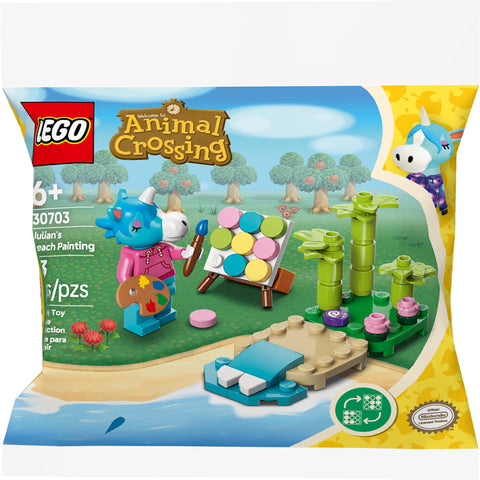 LEGO Animal Crossing Julian's Beach Painting 30703