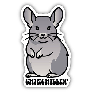 Chinchillin' Sticker 3072-LSTK