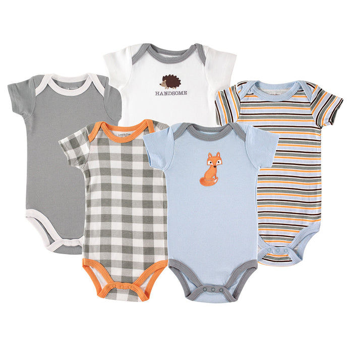 5-Pack Fox Bodysuits 30830