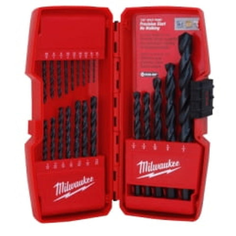48-89-2801 21-Piece Thunderbolt Black Oxide Drill Bit Set