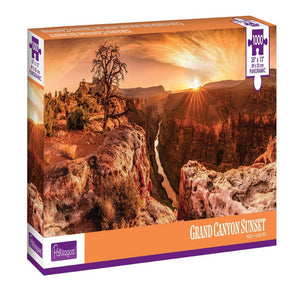 1000-Piece Grand Canyon Sunset Panoramic Puzzle 3101250