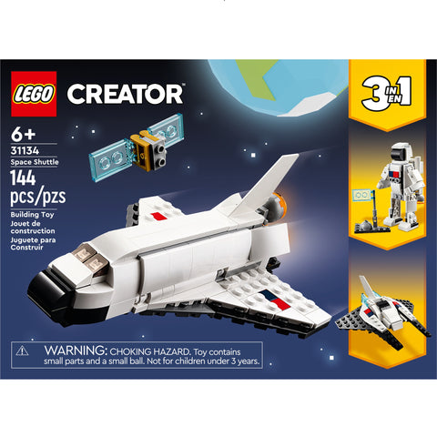 LEGO Creator 3 in 1 Space Shuttle Toy Set 31134