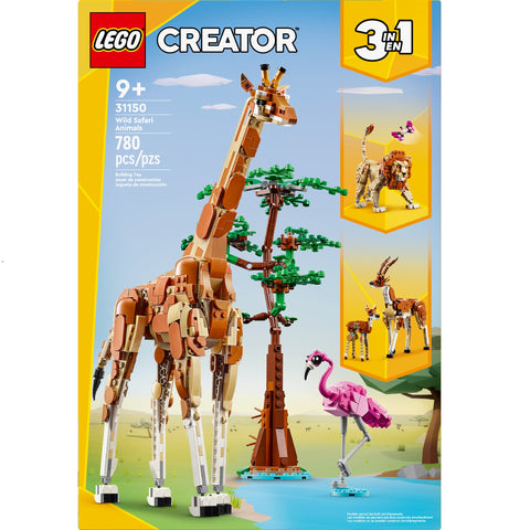 LEGO� Creator Wild Safari Animals 3in1 Set 31150