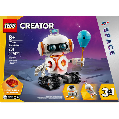 LEGO Creator 3 in 1 Space Robot Building Toy 31164