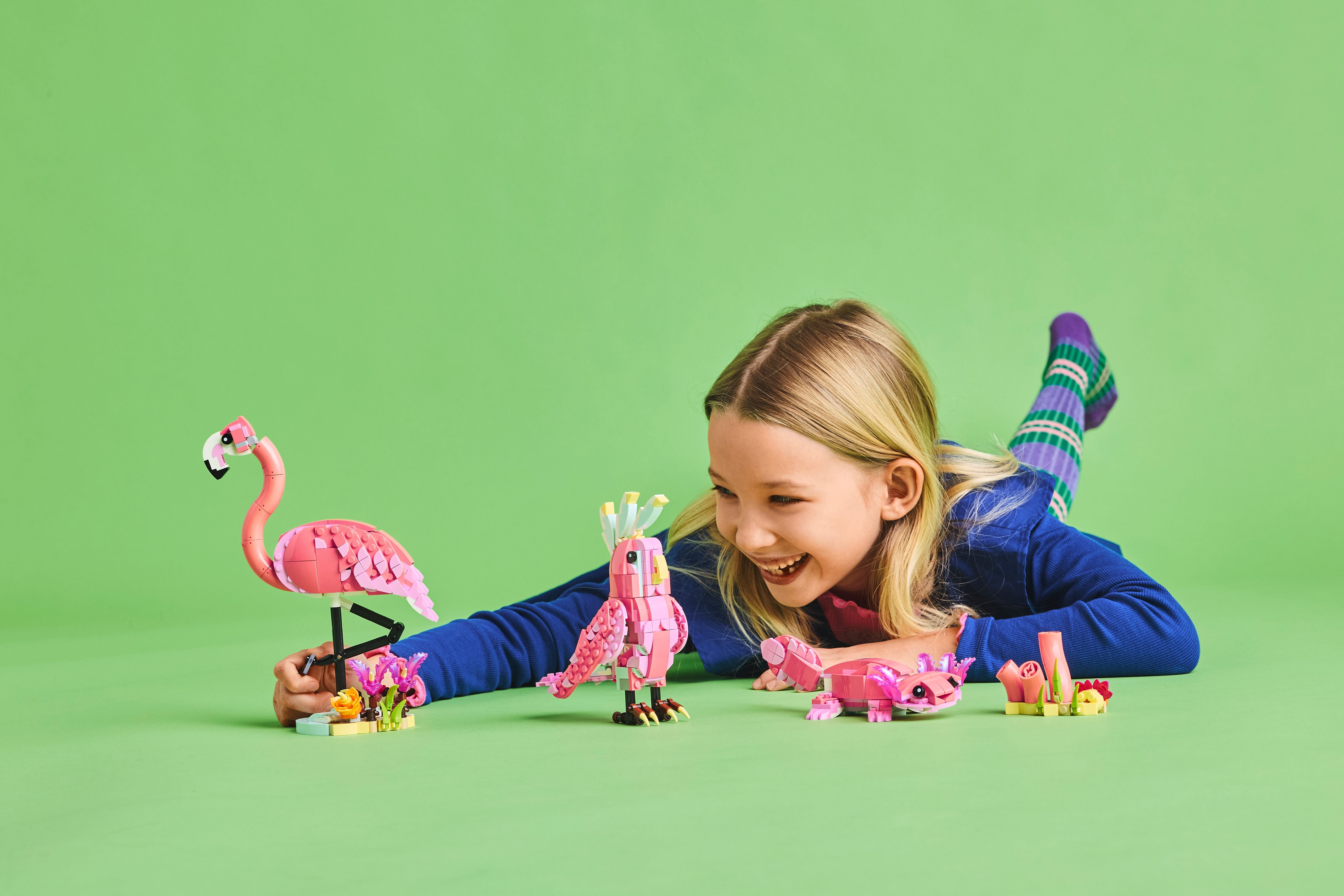 LEGO Creator 3 in 1 Wild Animals: Pink Flamingo 31170 – Good's