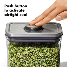 Push Button to Activate Airtight Seal