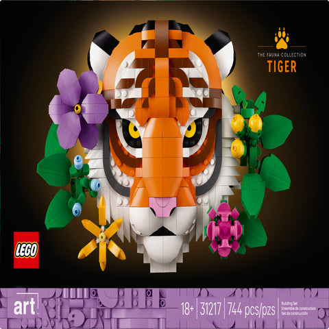 LEGO Art The Fauna Collection � Tiger DIY Set 31217