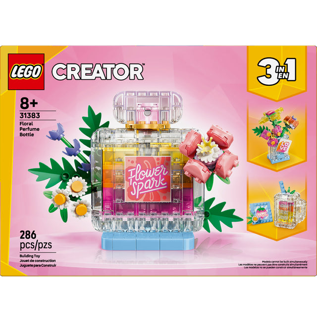LEGO Creator 3 in 1 Floral Decor Perfume Bottle 31383 – Good's Store Online
