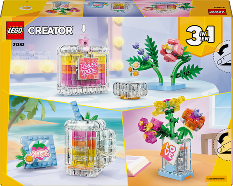 LEGO Creator 3 in 1 Floral Decor Perfume Bottle 31383