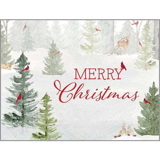 Peaceful Forest Christmas Boxed Cards 315-5639