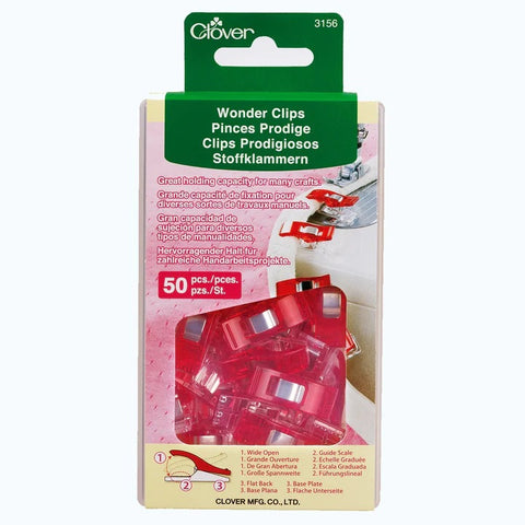 Wonder Clips (Red) - 50 pcs CL-3156