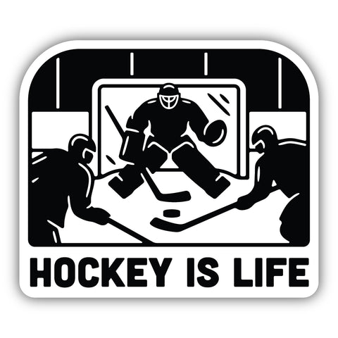Hockey Is Life Sticker 3157-LSTK