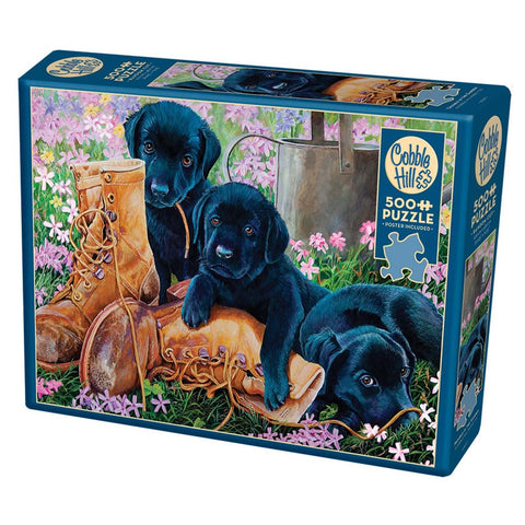 Trouble in the Garden - 500pc Jigsaw Puzzle 85017