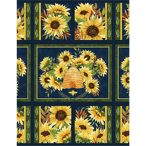 Autumn Sun Collection Cotton Craft Panel