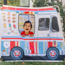 Boy Inside Play Tent