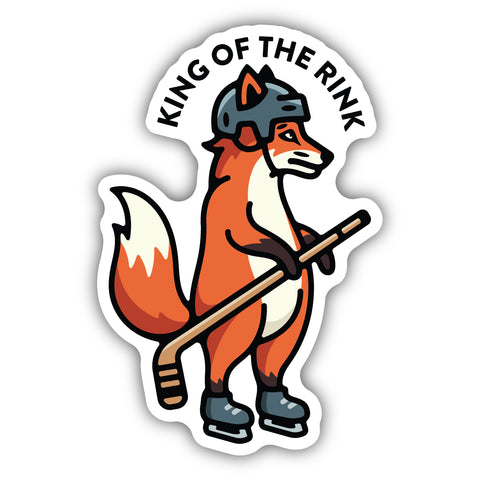 King of the Rink Sticker 3218-LSTK