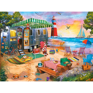 Oceanside Camping 300-Piece Puzzle 32307