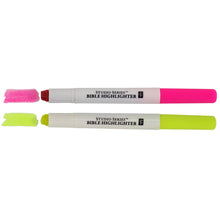 Close Up of Bible Highlighters