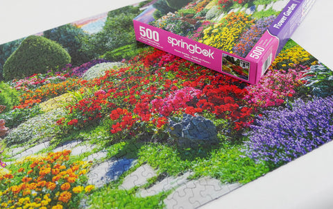 Springbok - Flower Garden 500 Piece Jigsaw Puzzle 33-01734