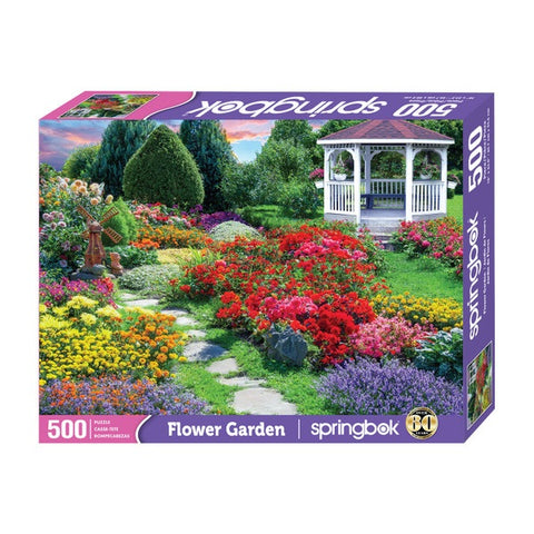 Springbok - Flower Garden 500 Piece Jigsaw Puzzle 33-01734