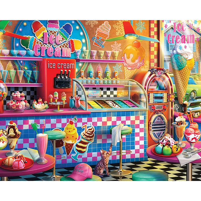 Ice Cream Shop 1000-Piece Puzzle 33-11141