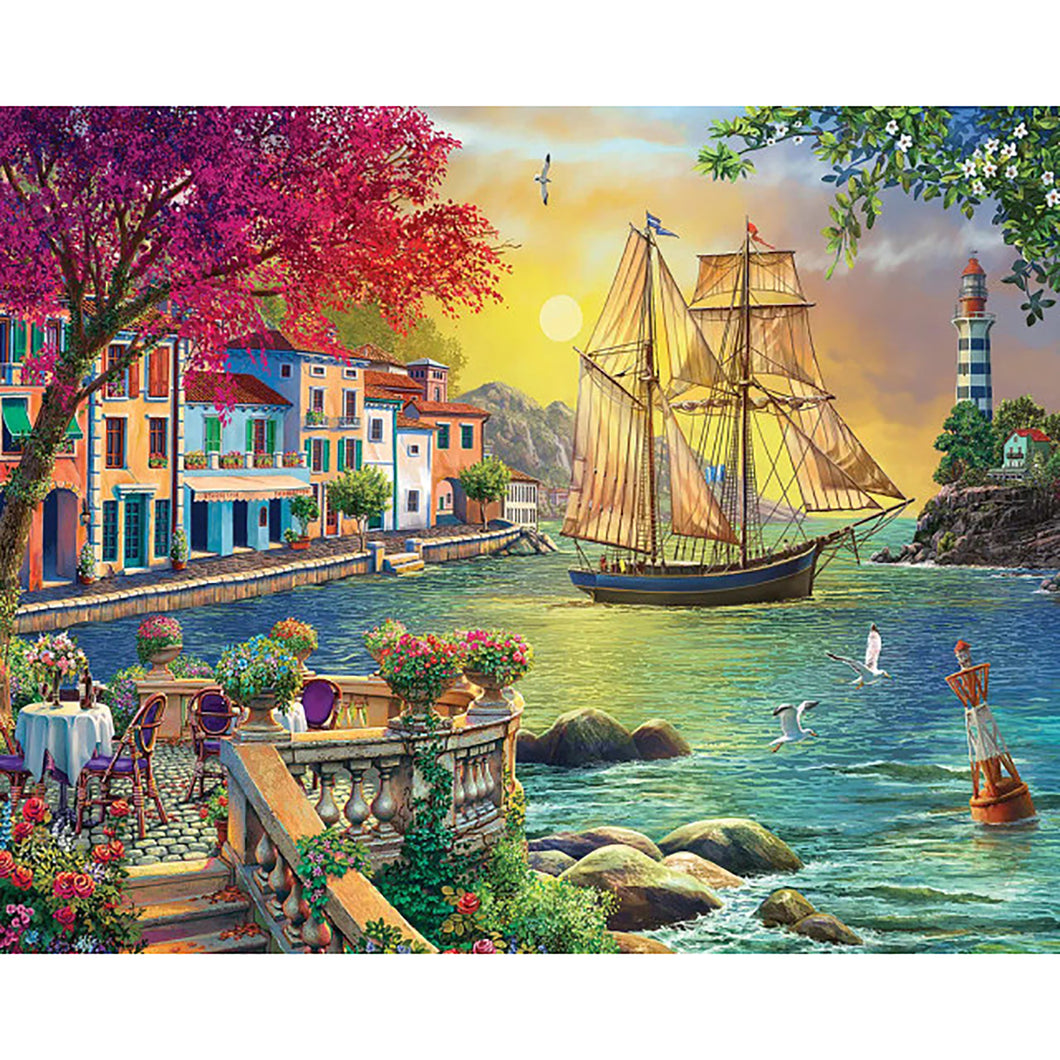 Oceanside Sunset 1000-Piece Puzzle 33-11153