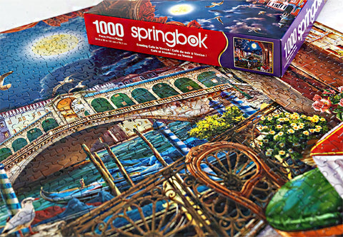 Evening Cafe In Venice - 1000 Piece Jigsaw Puzzle 33-11265