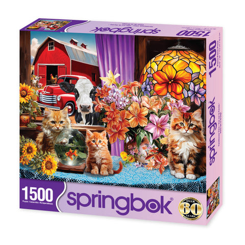Springbok - Farmhouse View 1500 Piece Jigsaw Puzzle 33-15525