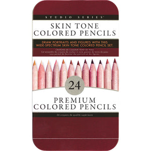 Front of Studio Series Skin Tone Colored Pencils Packaging