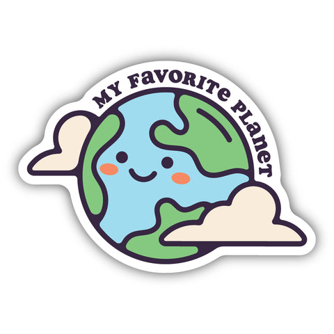 My Favorite Planet Sticker 3387-LSTK