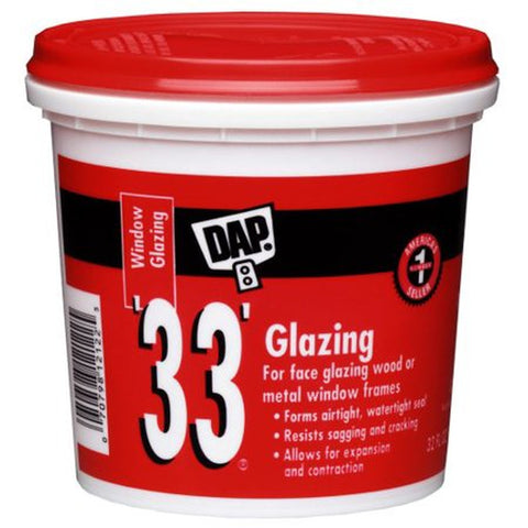 Glazing Compound  1-Quart  White